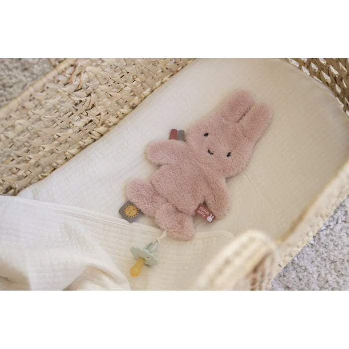 Miffy Snuttefilt Napphållare Fluffy Pink