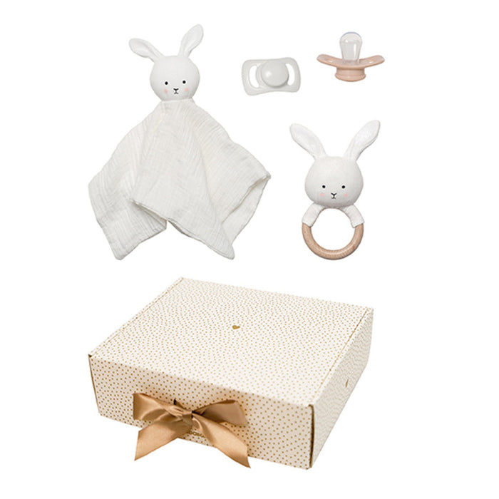 Jabadabado Presentkit Bunny Snutte Napp