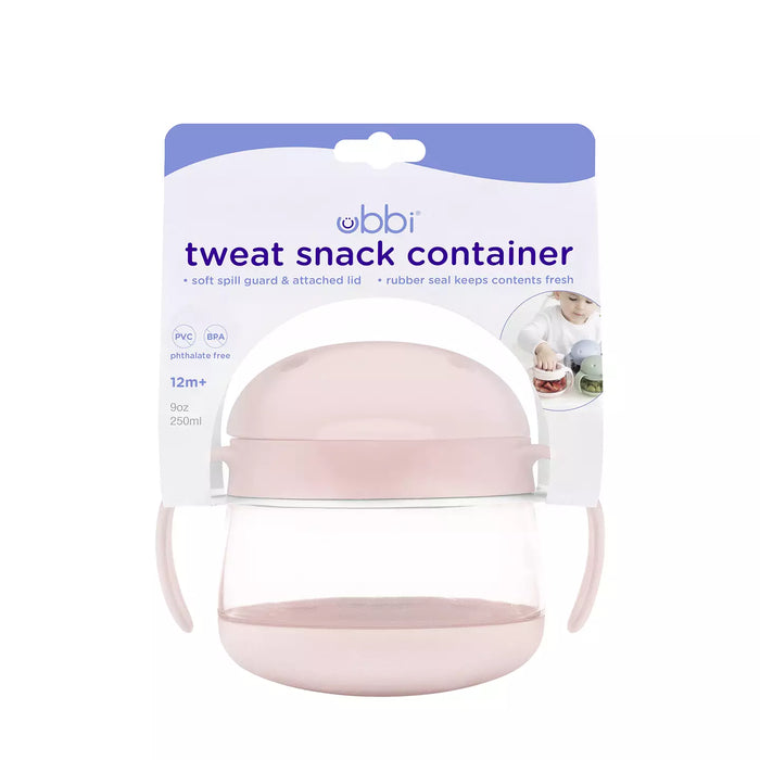 Ubbi Matburk Snacklåda Tweat Blush Pink