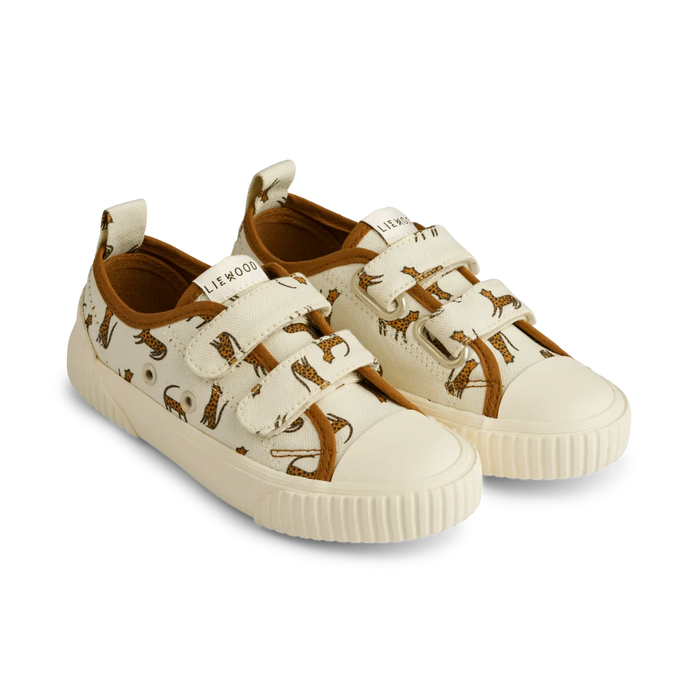 Liewood Kim Canvas Sneakers Leopard/Sandy