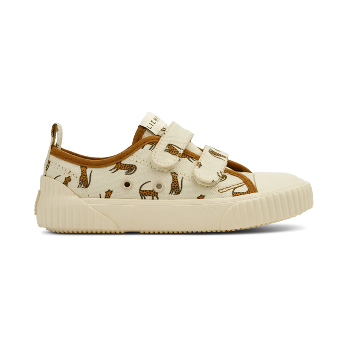 Liewood Kim Canvas Sneakers Leopard/Sandy