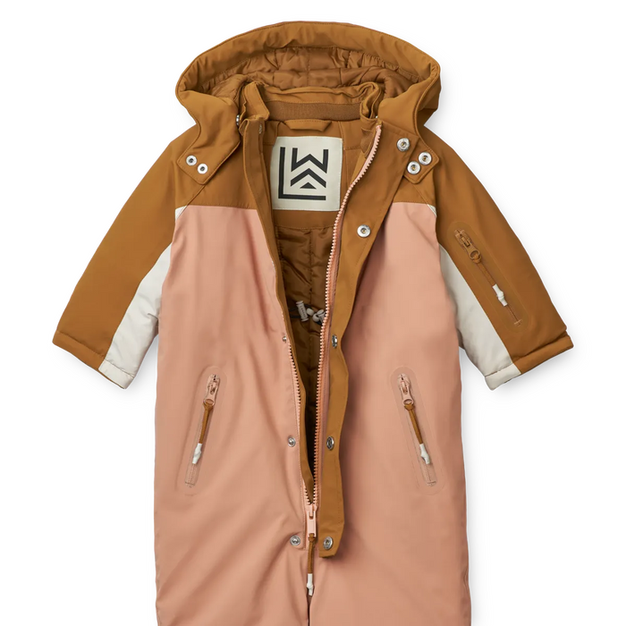 Liewood Sune Vinteroverall Baby Tuscany Rose Mix