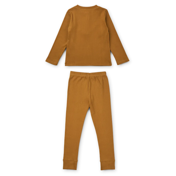 Liewood Wilhelm Pyjamas Set Golden caramel