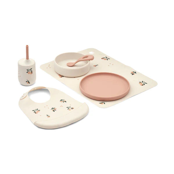 Liewood Tine Gift Set Peach/Sea Shell