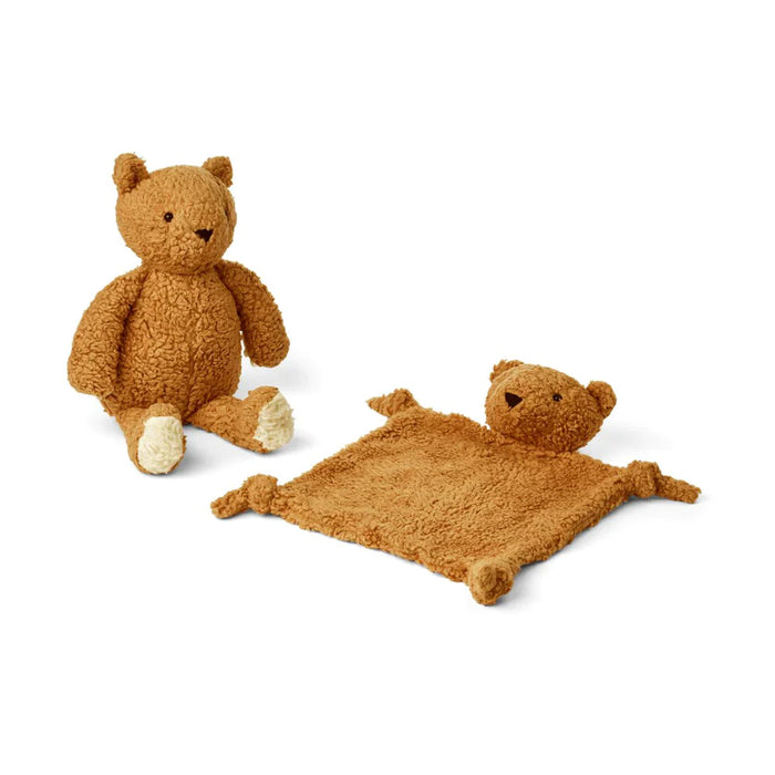 Liewood Ted Baby Gift Set Mr Bear Golden Caramel