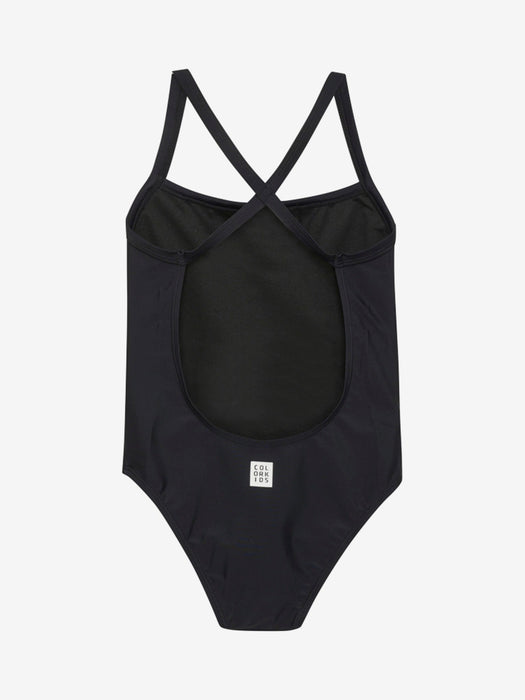 Color Kids Swimsuit Sporty Black