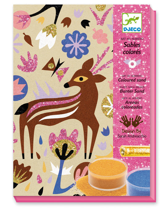 Djeco Pysselbox Glitter Woodland Wonderland