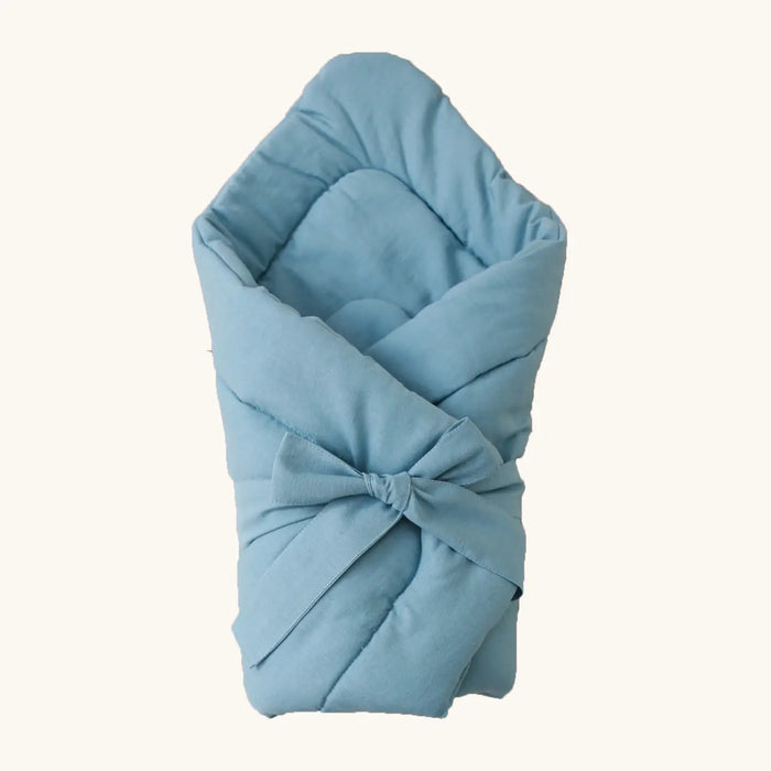 Babyly Sovpåse/ Wrap 100% Linne Havsblå