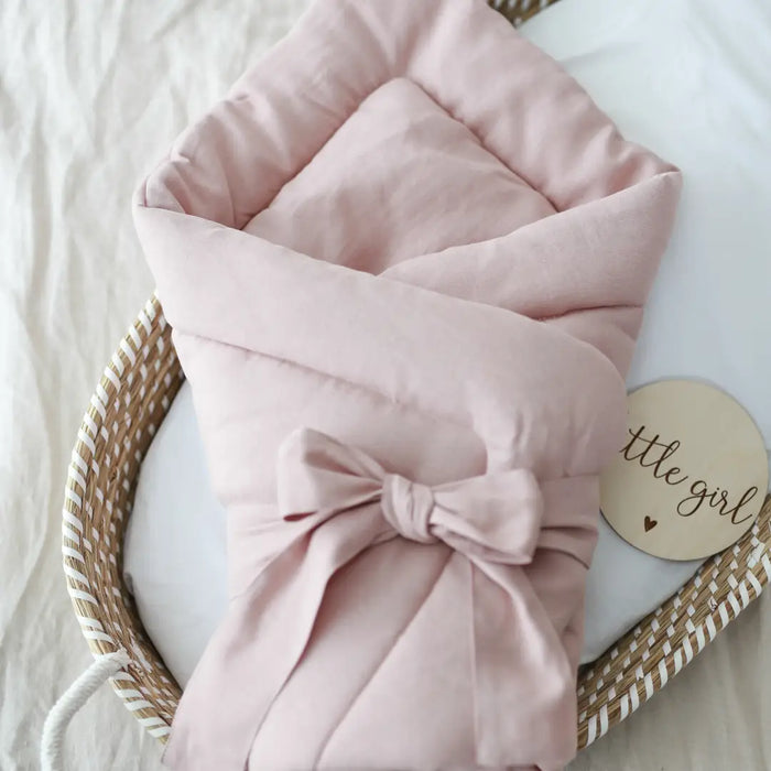 Babyly Sovpåse/ Wrap 100% Linne Rosa