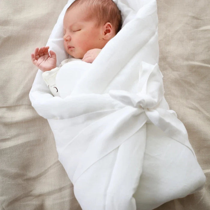 Babyly Sovpåse/ Wrap 100% Linne Vit