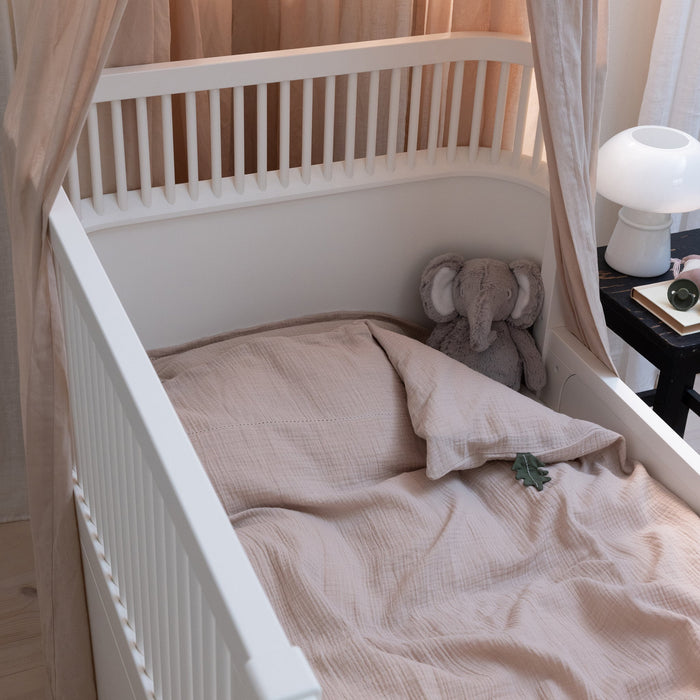 Sebra Sängkläder Muslin Baby Seabreeze Beige