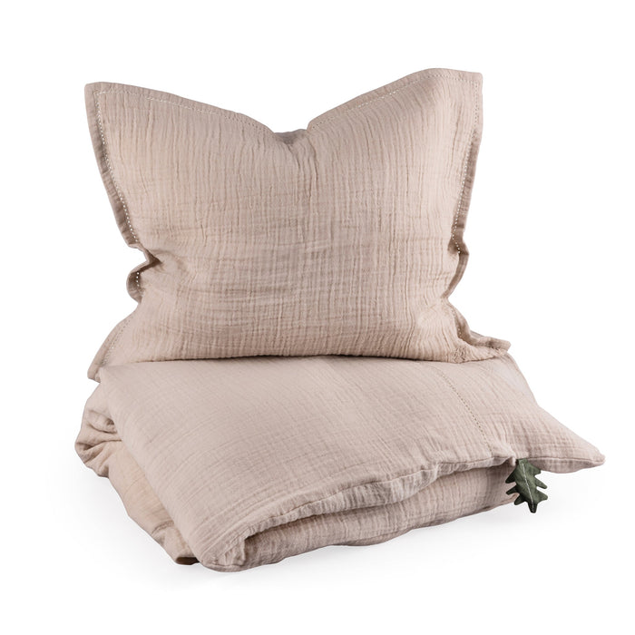 Sebra Sängkläder Muslin Baby Seabreeze Beige