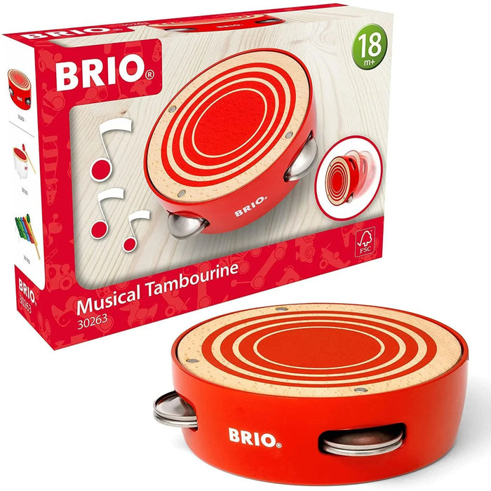 BRIO Musical Tambourine