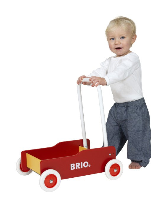 BRIO Lära Gå Vagn Klassisk Röd