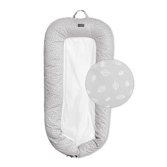 Vinter & Bloom Nordic Leaf Sleep Nest "Calm Grey"