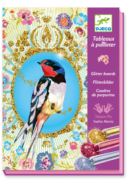 Djeco Pysselbox Glitter Birds