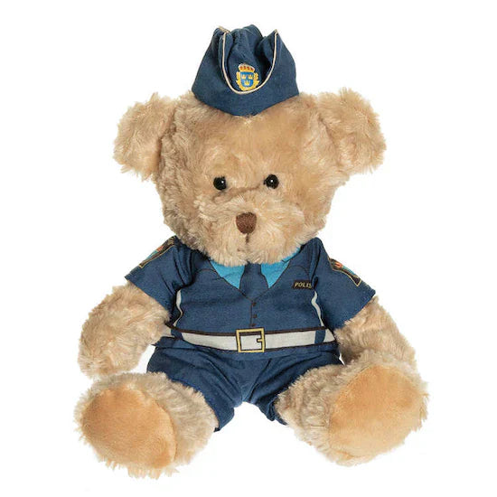 Teddykompaniet Lage Polisnalle Gosedjur 28 cm