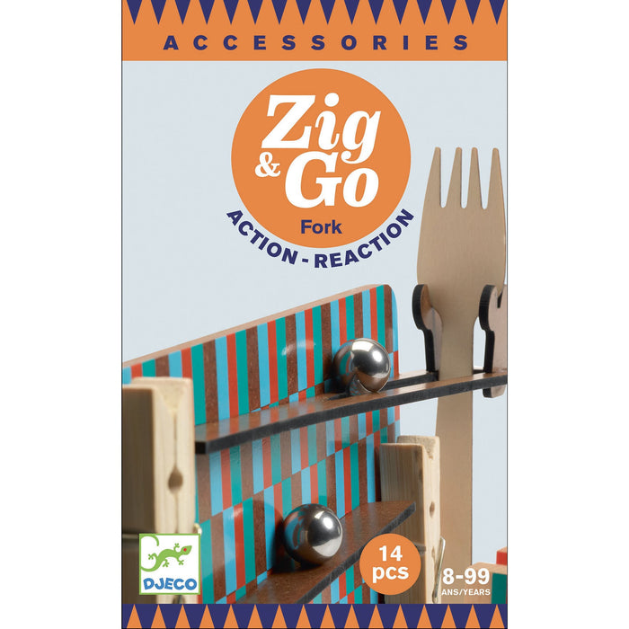 Djeco Kulbana Zig & Go Fork 14 Delar