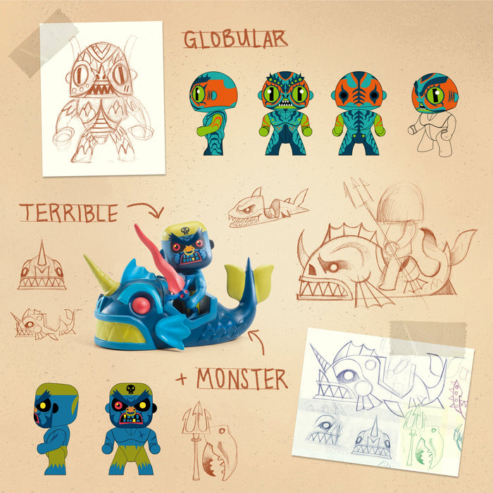 Djeco Arty Toys Terrible & Monster