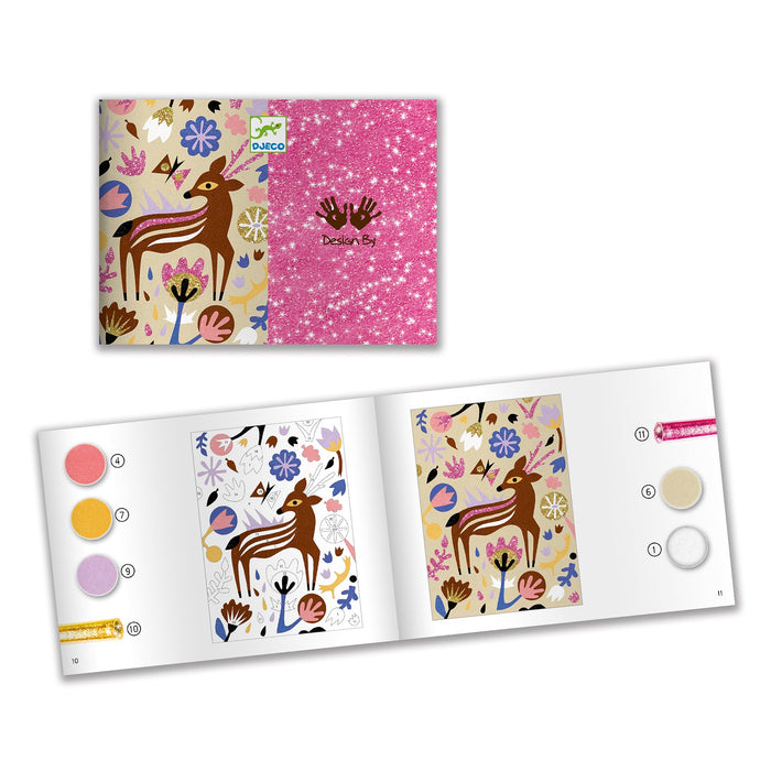 Djeco Pysselbox Glitter Woodland Wonderland