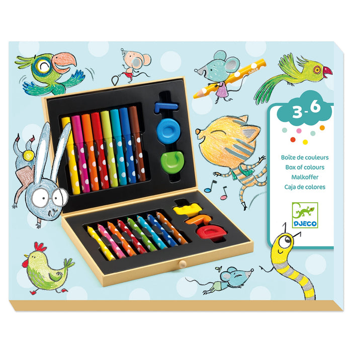 Djeco Box Of Colours For Toddlers