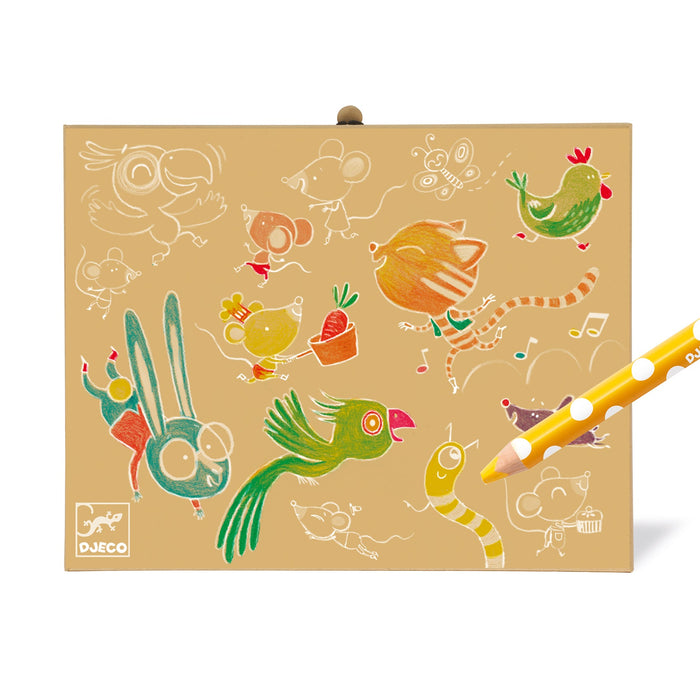 Djeco Box Of Colours For Toddlers