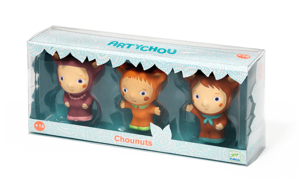 Djeco Plastfigurer Chounuts