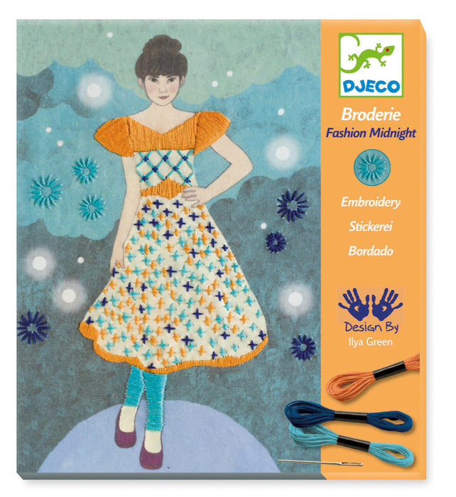 Djeco Broderie Fashion Midnight