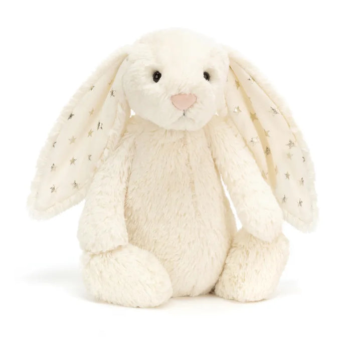 Jellycat Gosedjur Bashful Twinkle Kanin Medium Vit