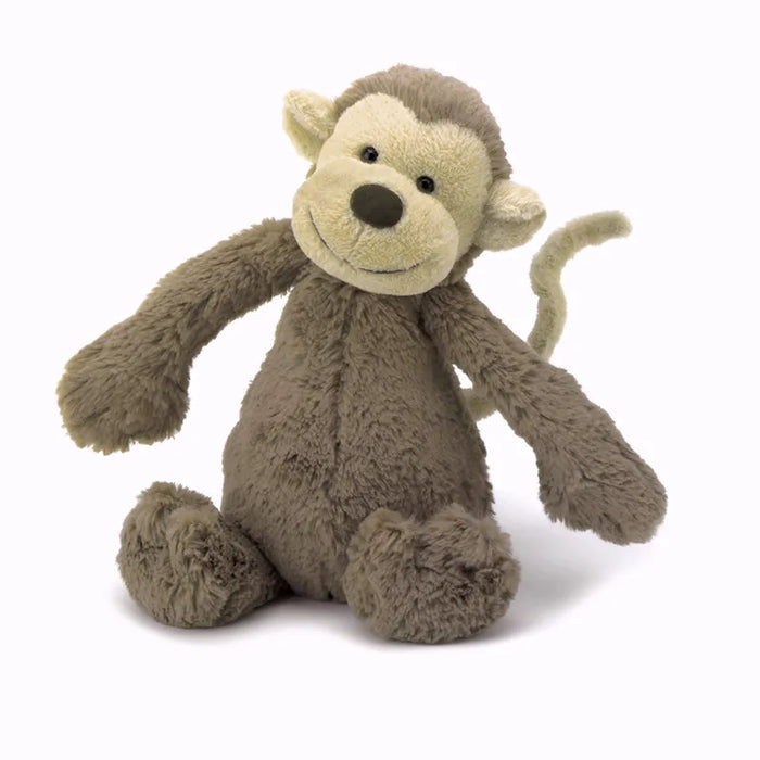 Jellycat Gosedjur Bashful Apa Medium