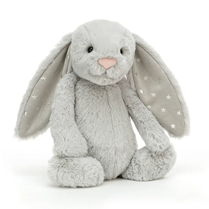 Jellycat Gosedjur Bashful Twinkle Kanin Medium Grå