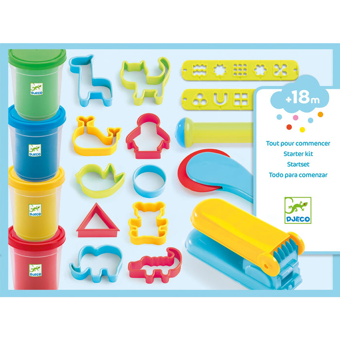 Djeco Leklera Starter kit playdough