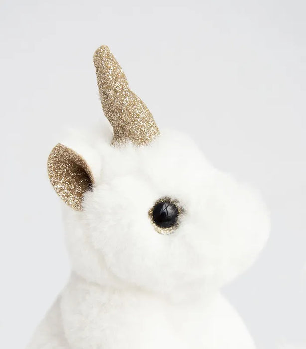 Doudou Et Compagnie Nyckelring Gold Unicorn