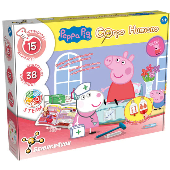 Science4you Peppa Pig/Greta Gris och människokroppen