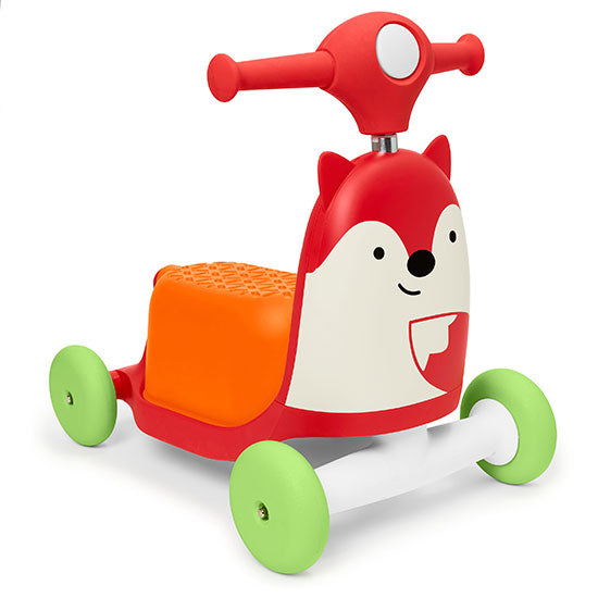 Skip Hop Zoo Ride-On Toy 3-i-1 "Räv"