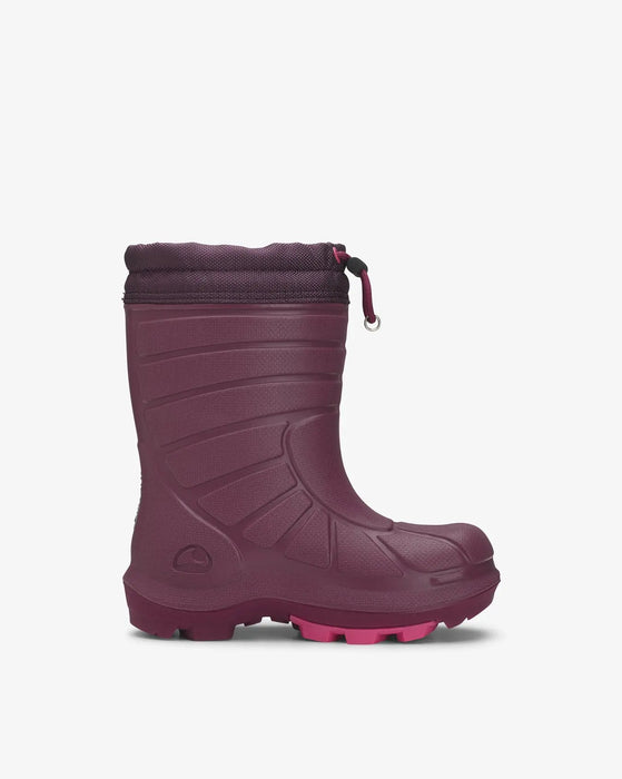 Viking Extreme Warm Fodrade Gummistövlar Dark Pink