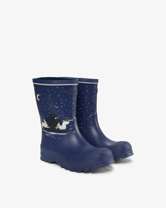 Viking Jolly Moomin Gummistövlar Navy