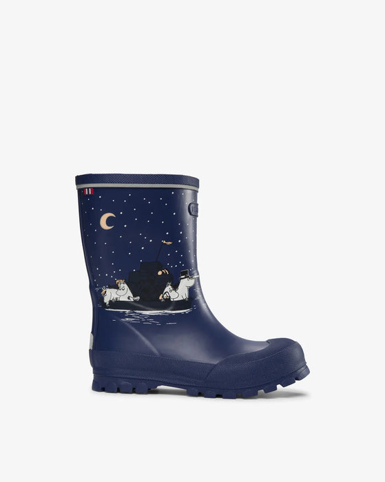 Viking Jolly Moomin Gummistövlar Navy