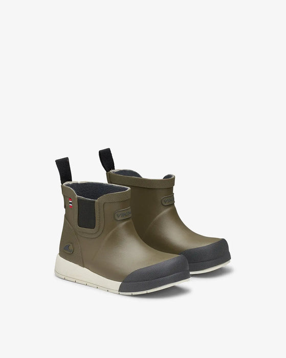 Viking River Chelsea Gummistövlar Khaki