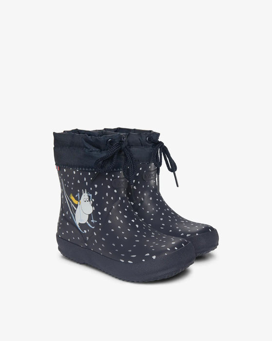 Viking Alv Indie Warm Moomin Gummistövlar Navy