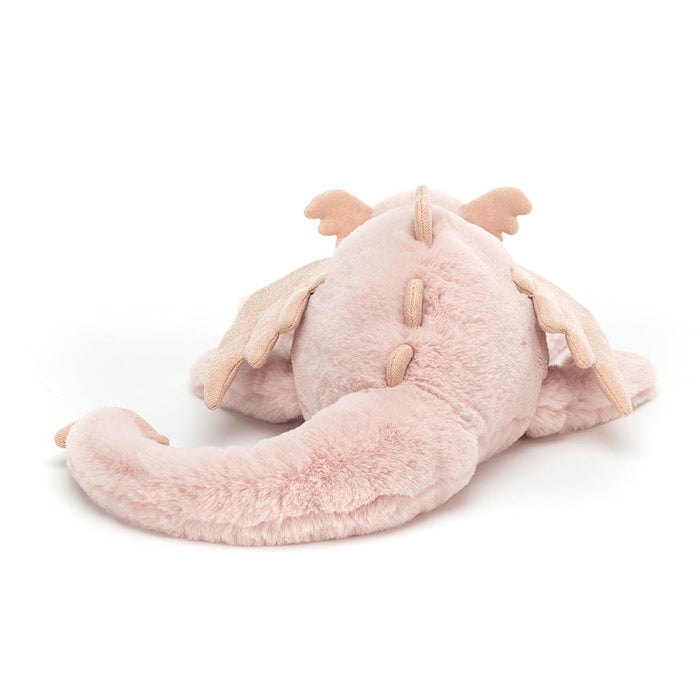 Jellycat Gosedjur Drake Rose Dragon Medium 50cm