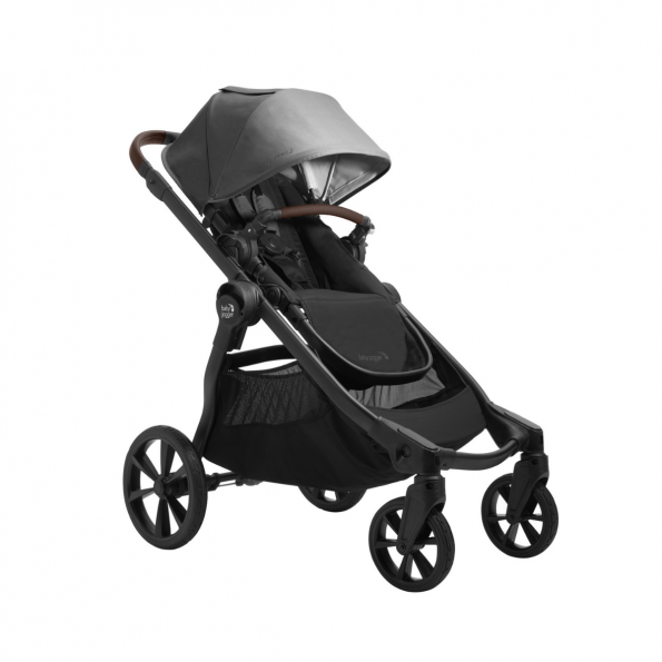 Baby Jogger City Select 2 Sittvagn Tencel Harbor Grey Syskonvagn