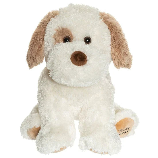 Teddykompaniet Selma Creme Hund Gosedjur 30 cm