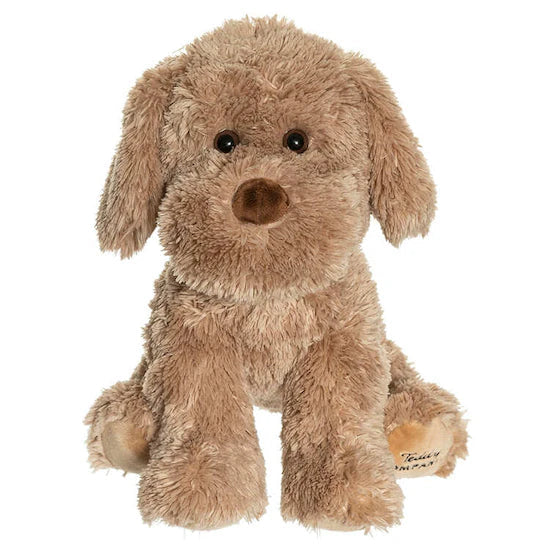 Teddykompaniet Selma Hund Gosedjur Brun 35 cm