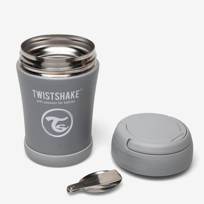 Twistshake Mattermos Barn 350 ml Grå