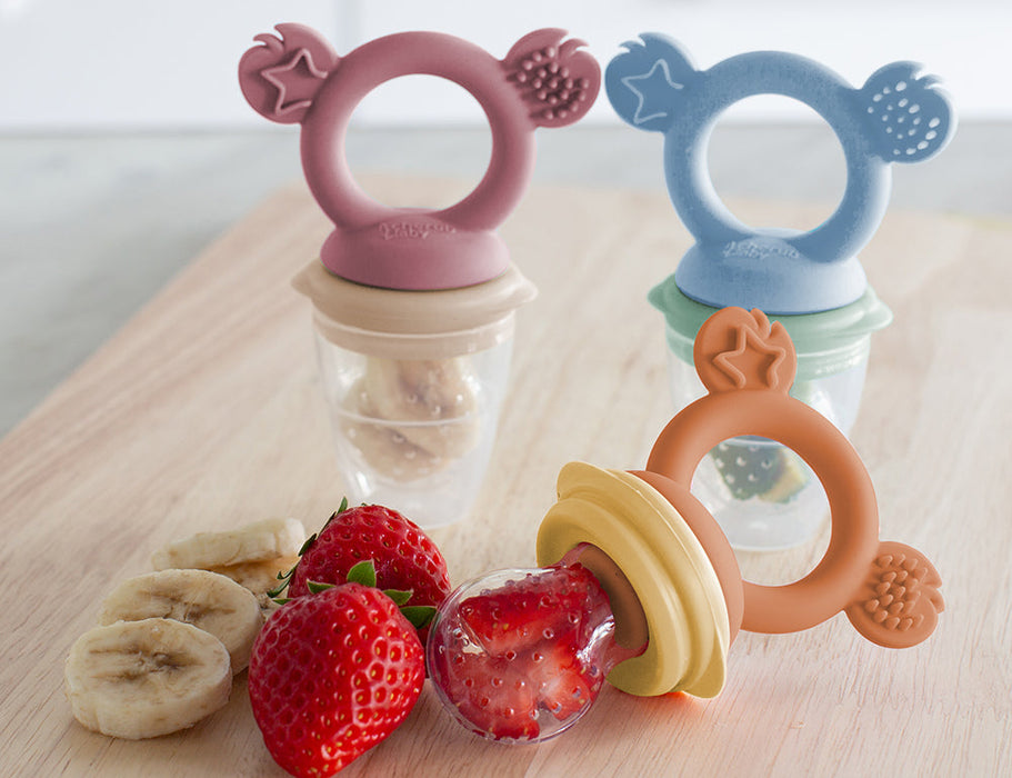 Cherub Baby Food Feeder Silikon Caramel & Mimosa